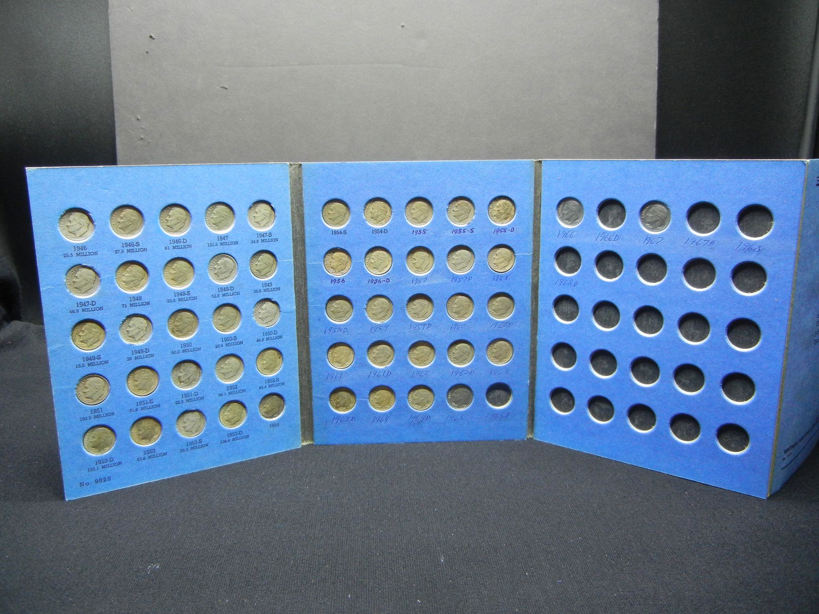 Complete Set Silver Roosevelt Dimes 1946-64 (1 of 7)