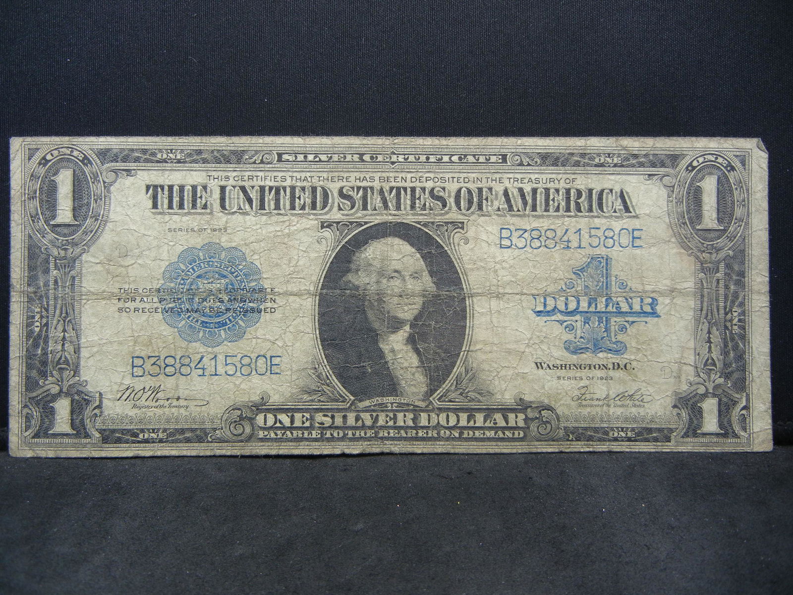 1923 Large Size $1.00 Note (1 of 3)