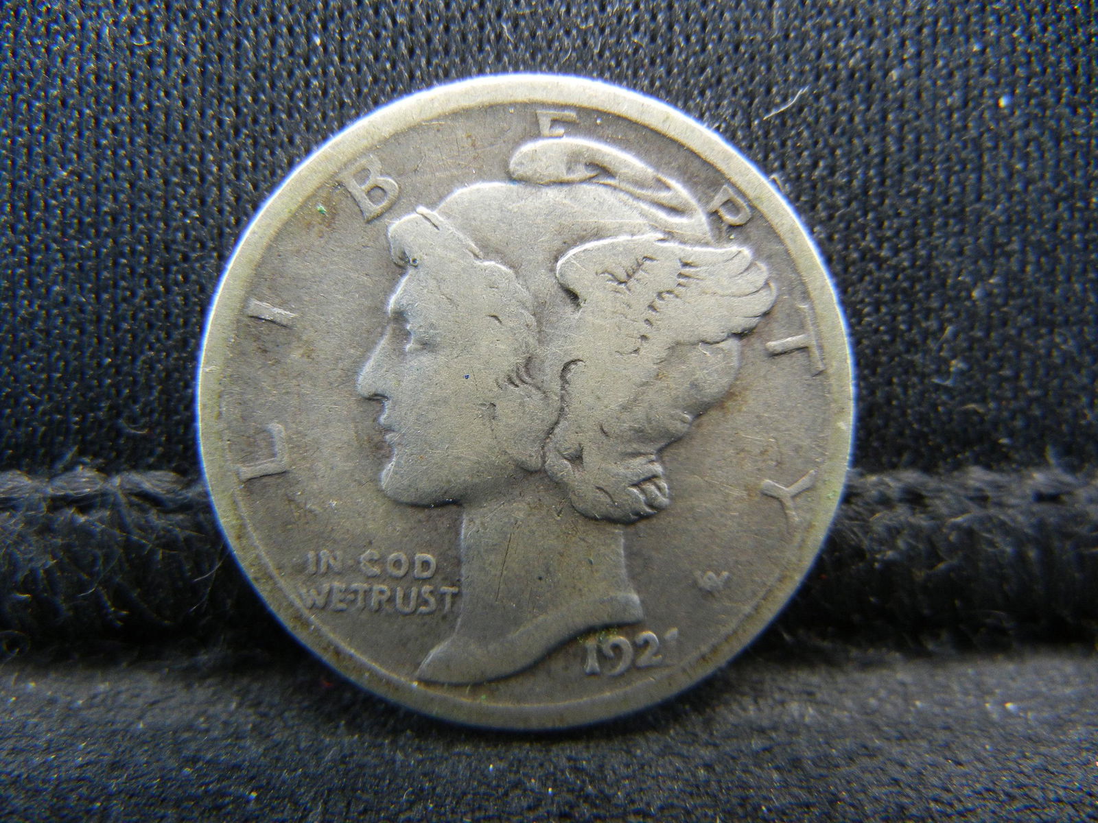 1921 Mercury Dime VG Key Date (1 of 2)