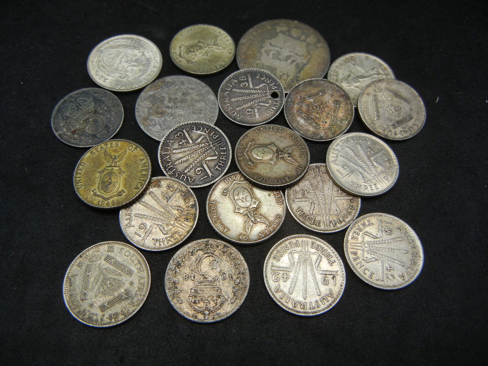 20 Count Silver World Coins (1 of 3)