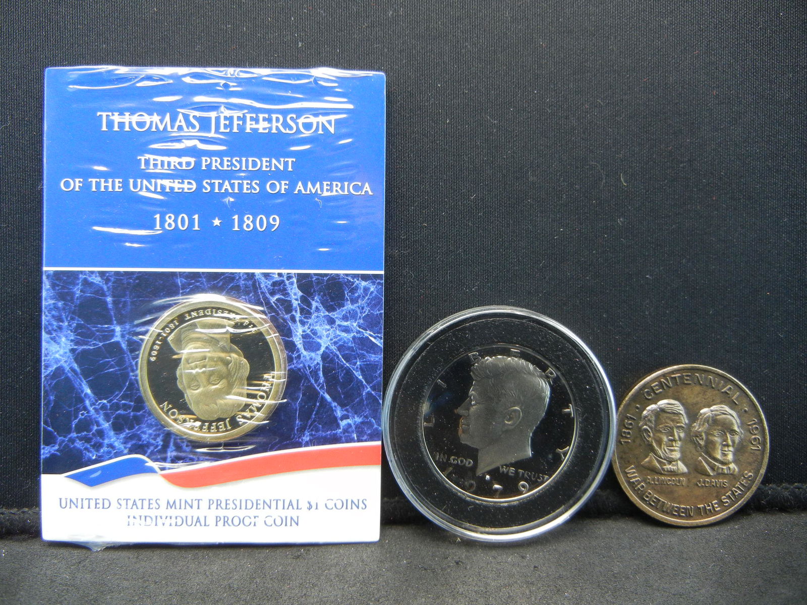 1979 Proof Kennedy Dollar, Thomas Jefferson Coin, Coin: 1979 Proof Kennedy Dollar, Thomas Jefferson Coin, Coin World Token