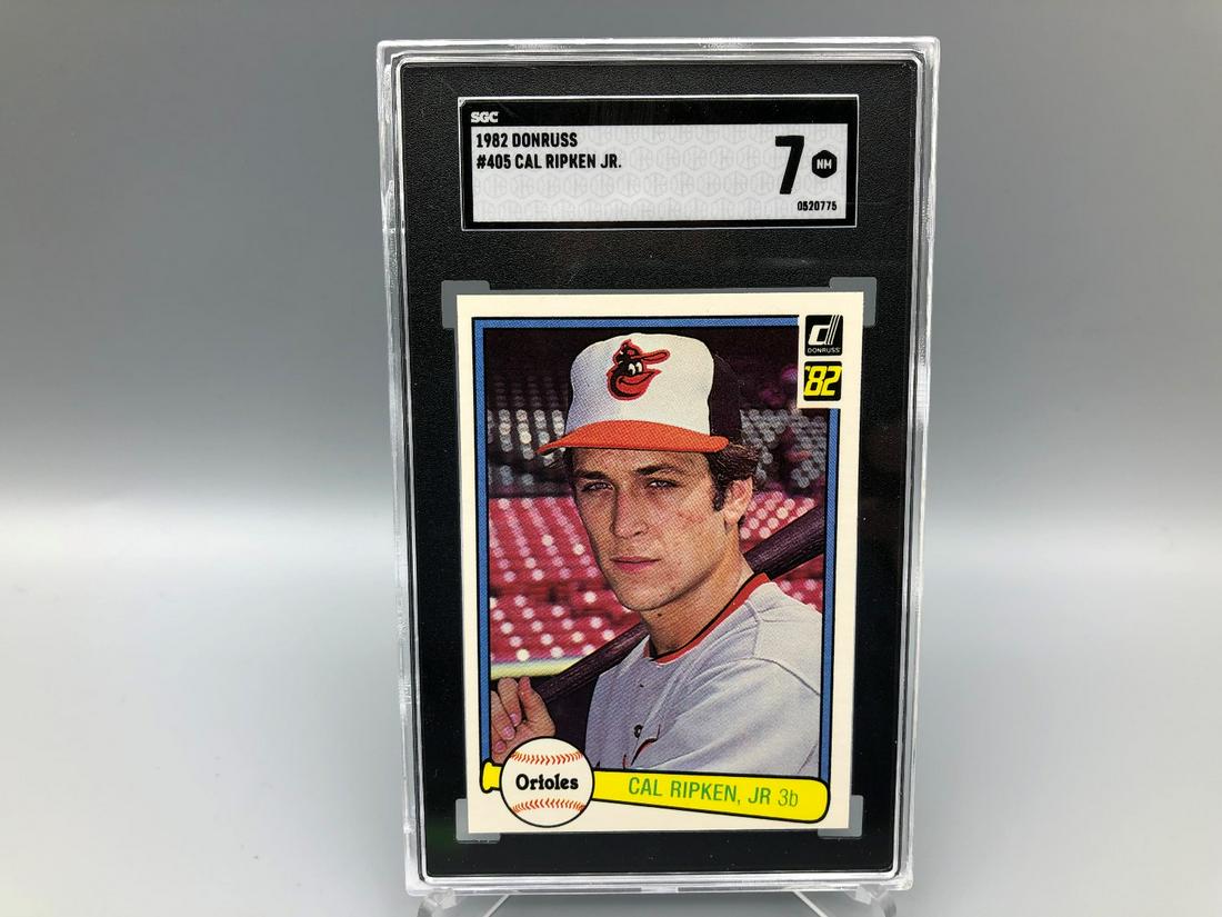 1982 Donruss Cal Ripken Jr #405 RC SGC 7: 1982 Donr