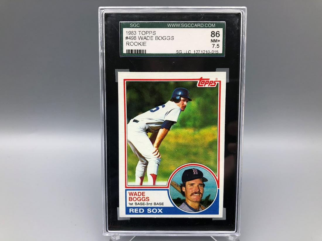 1983 Topps Wade Boggs #498 RC SGC 7.5: 1983 Topp