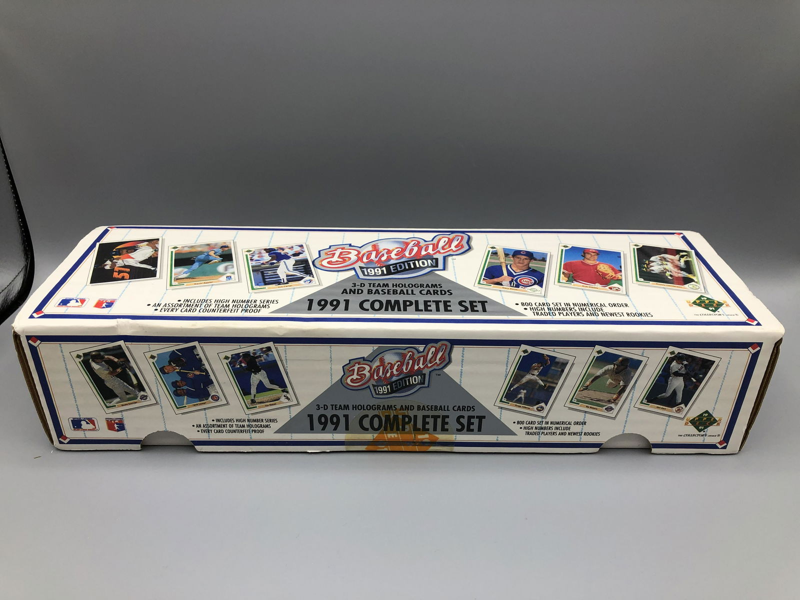 1991 Upper Deck Baseball Complete Set - Chipper Jones (1 of 1)