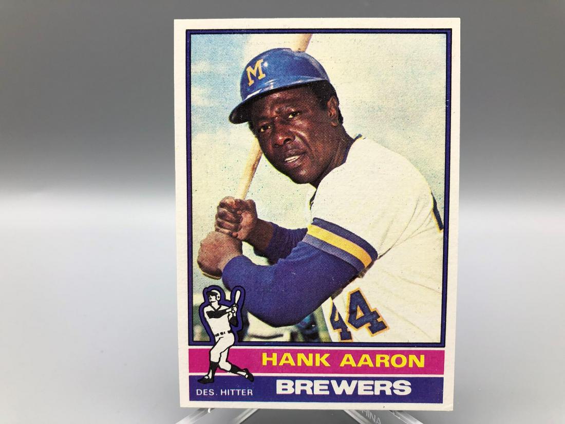 1976 Topps Hank Aaron #550 (1 of 2)