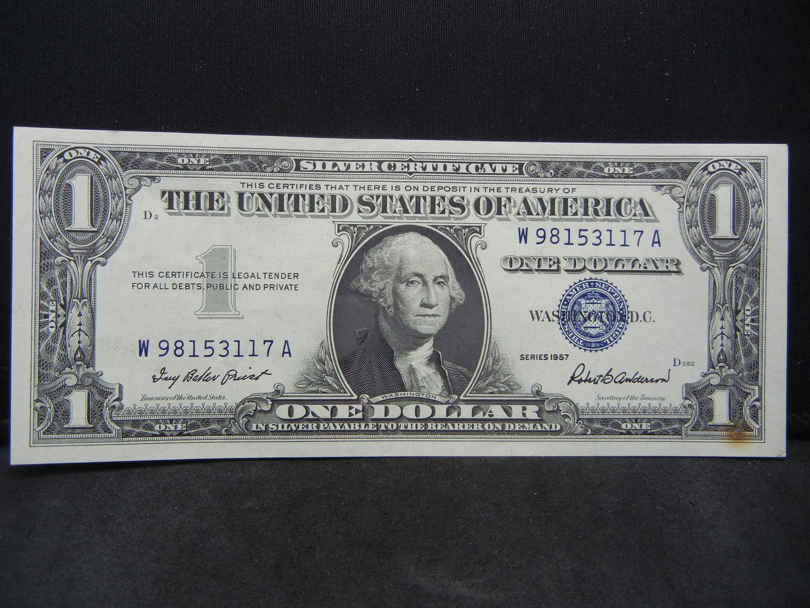 1957 $1.00 Silver Certificate Higher Grade (1 of 4)