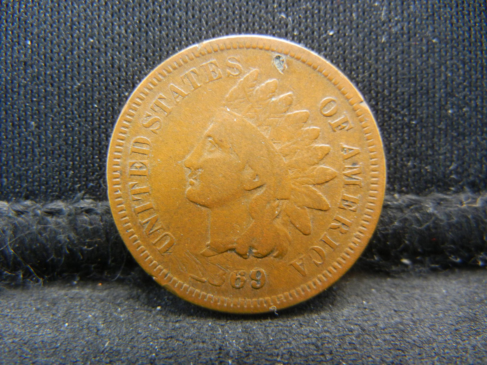 1869 Indian Cent Semi Key Date (1 of 2)