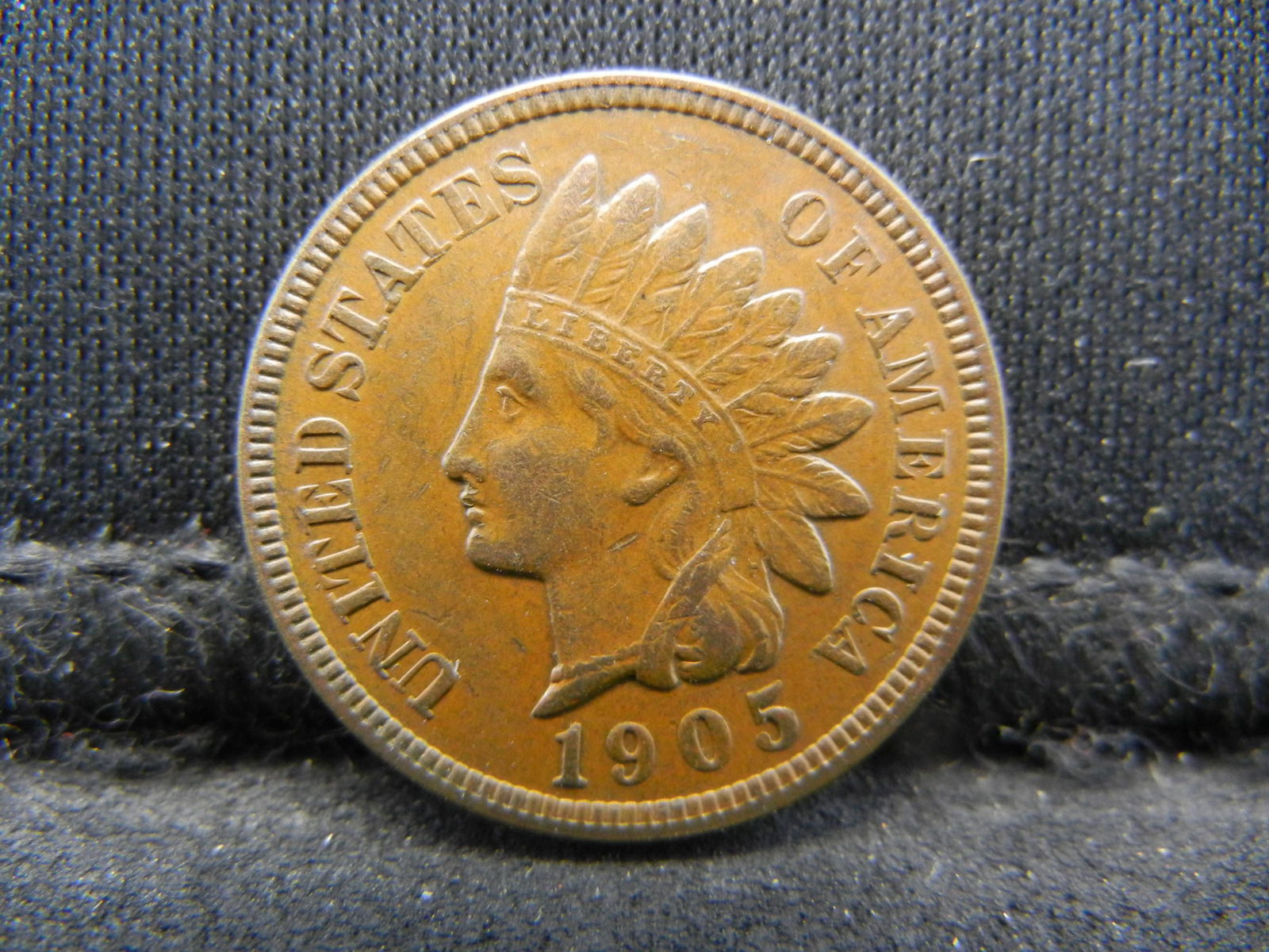 1905 Indian Cent AU Nice (1 of 2)