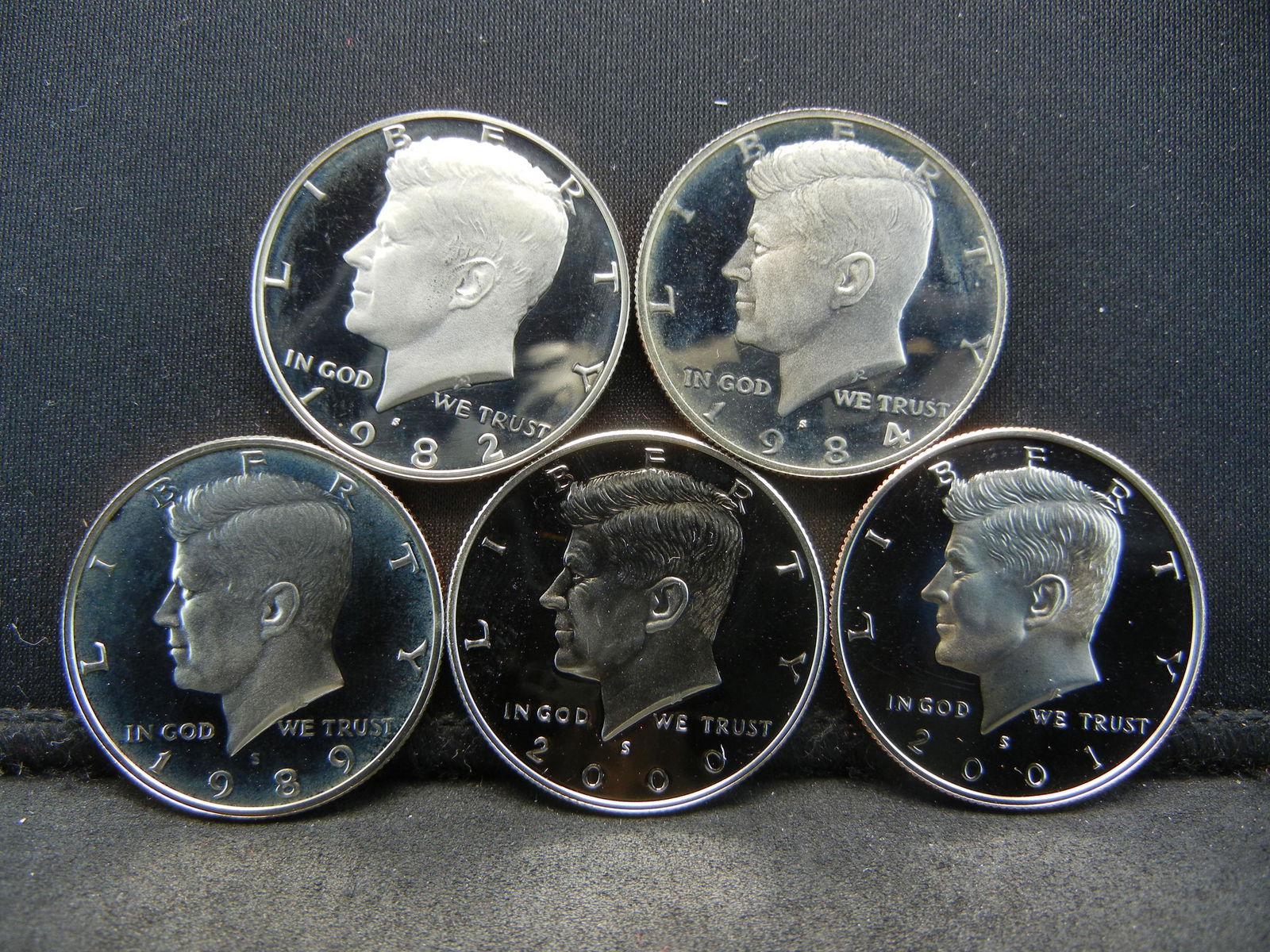 1974s,82s,89s,2000s,2001s Kennedy Proof Half Dollars (1 of 2)