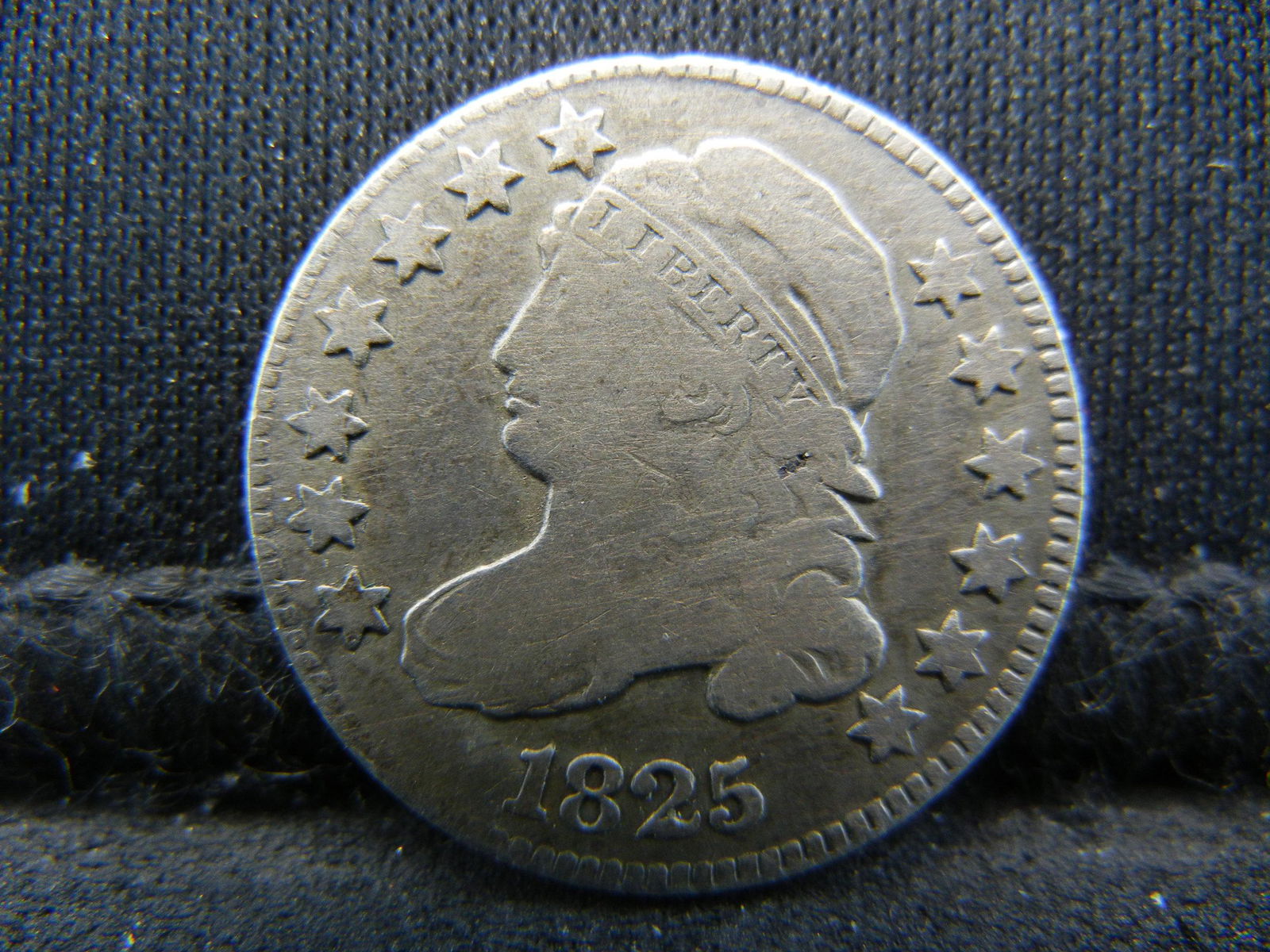 1825 Capped Bust Dime f++ (1 of 2)