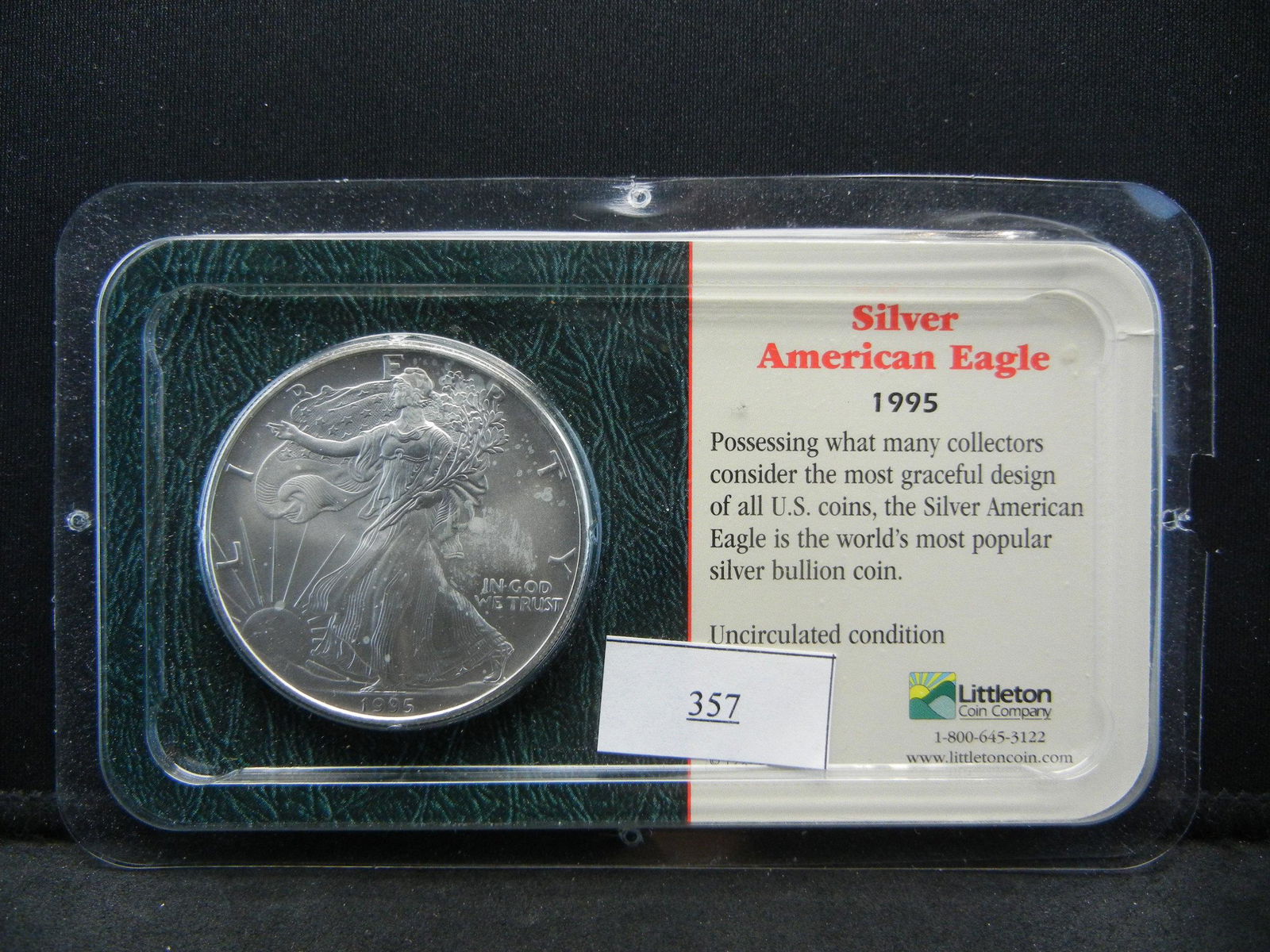 1995 Silver American Eagle Littleton (1 of 5)