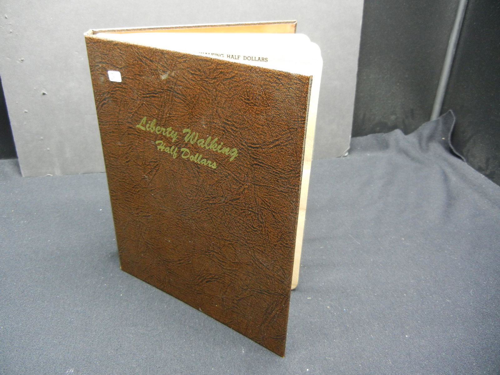 Empty Liberty Walking Half Dollars Dansco Album 1916-47 (1 of 5)