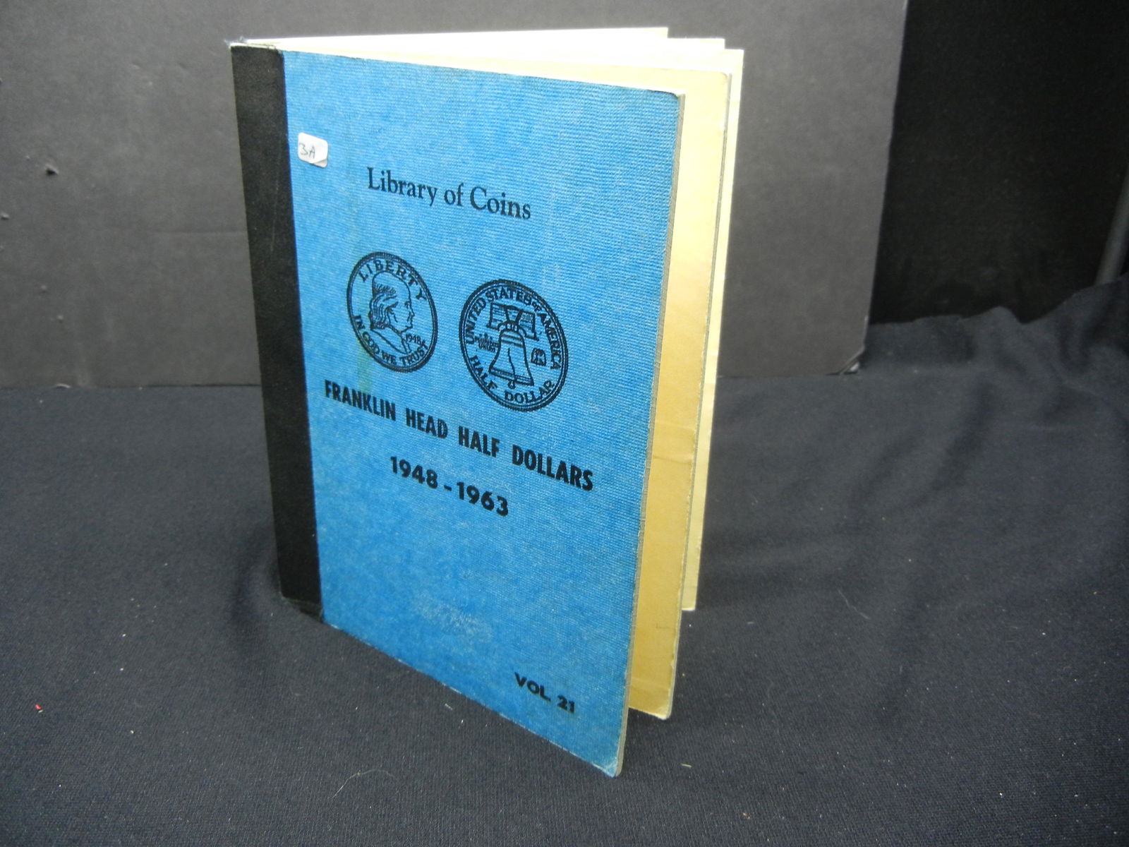 Empty Franklin Half Dollar Library of Coins Album Vol (1 of 4)