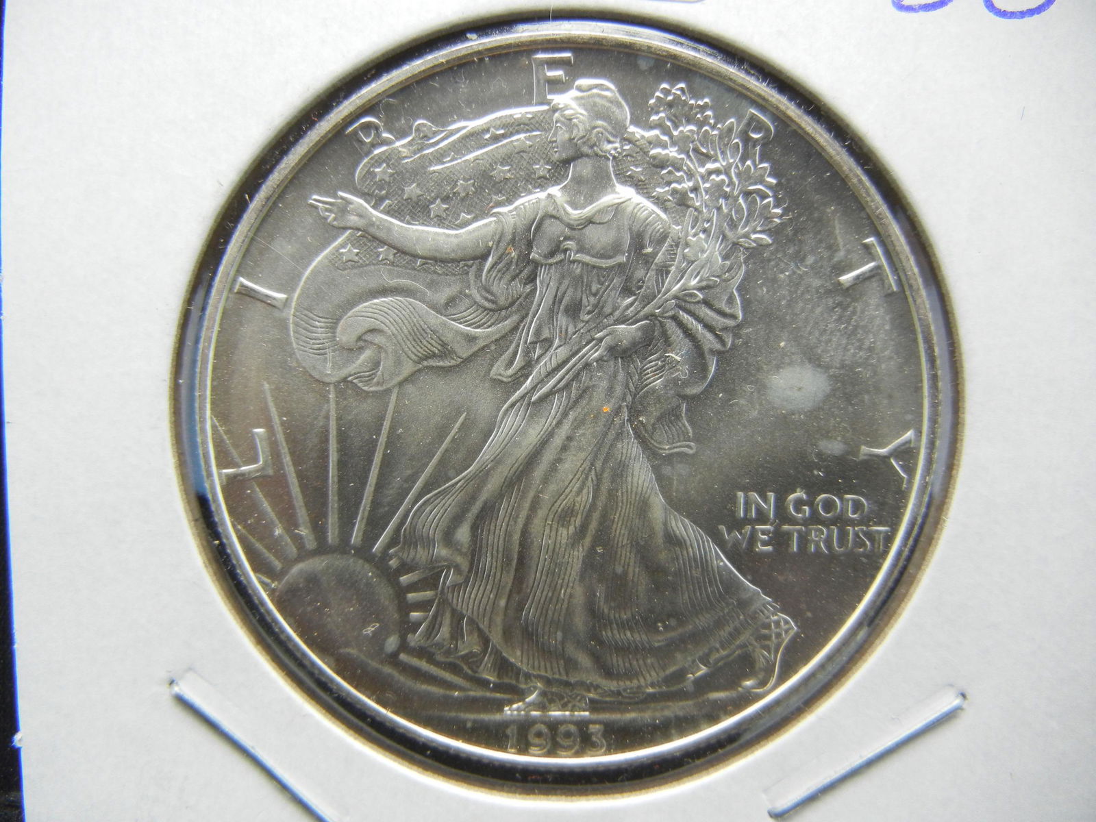 1993 American Silver Eagle.  Brilliant Uncirculated (1 of 3)