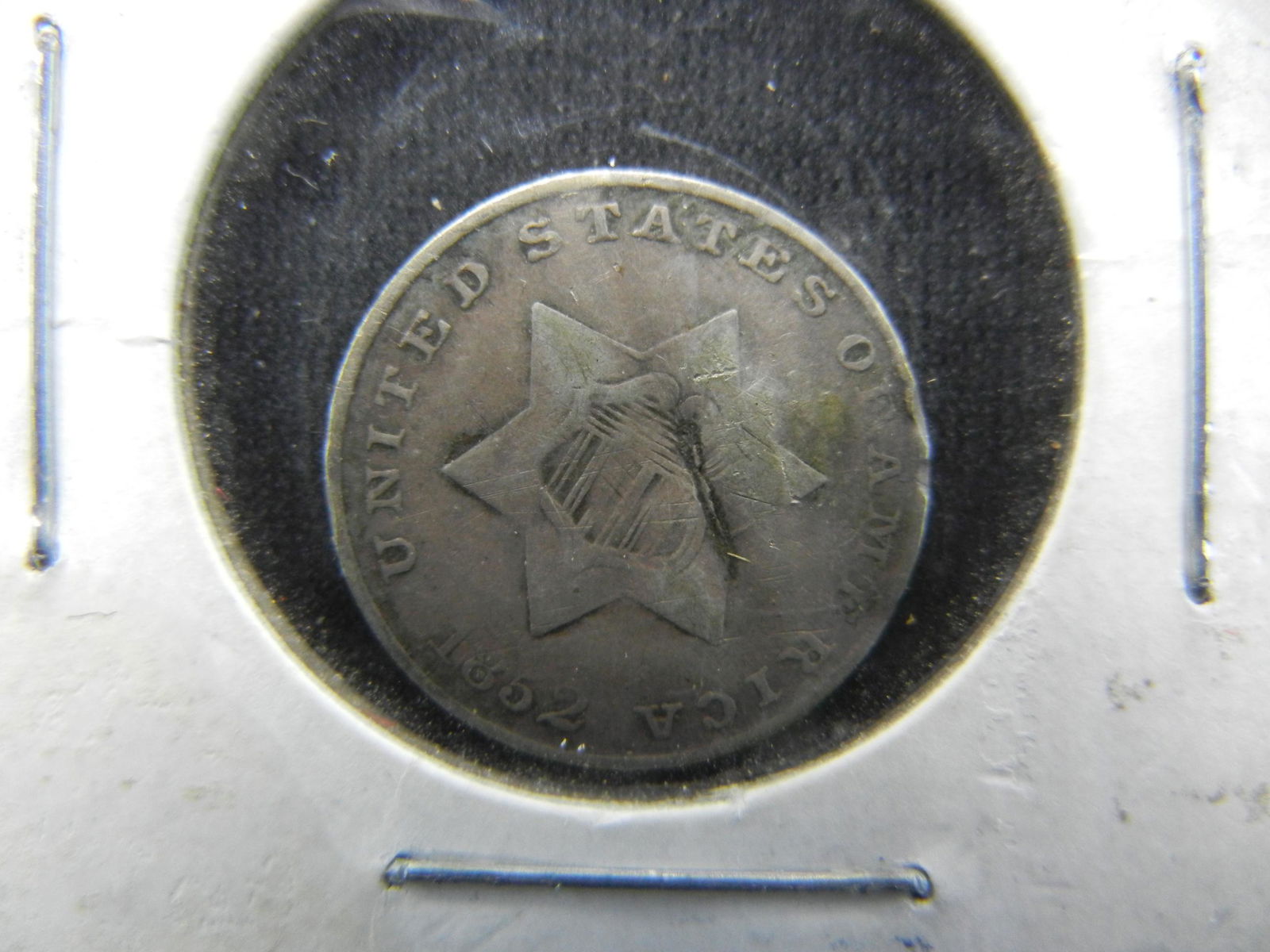 1852 Three Cent Piece (1 of 3)