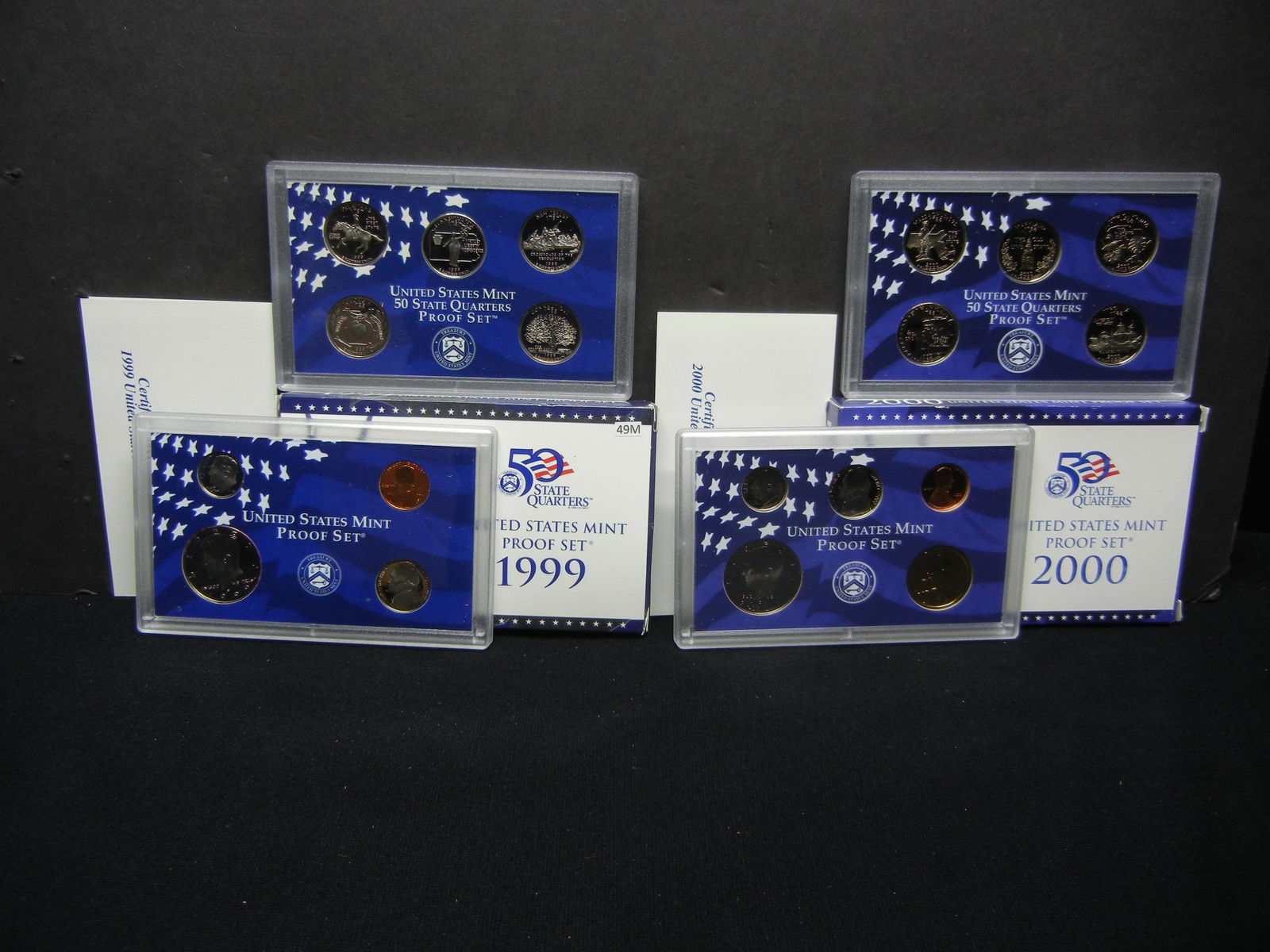 1999 & 2000 United States Mint Proof Sets With Original (1 of 13)