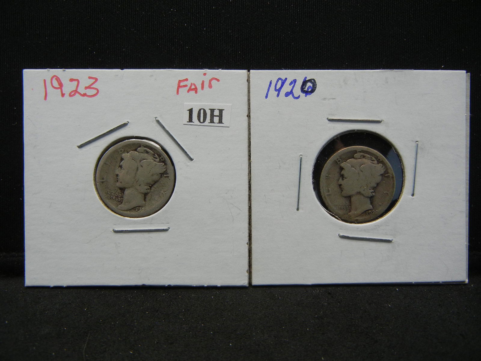 1920 & 1923 Mercury Dimes (1 of 3)