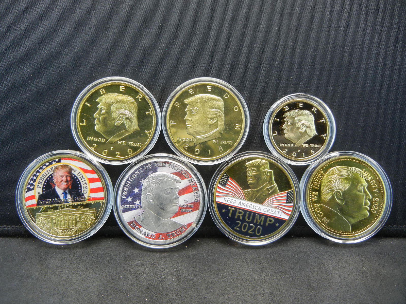 7 Donald Trump Medals (1 of 2)