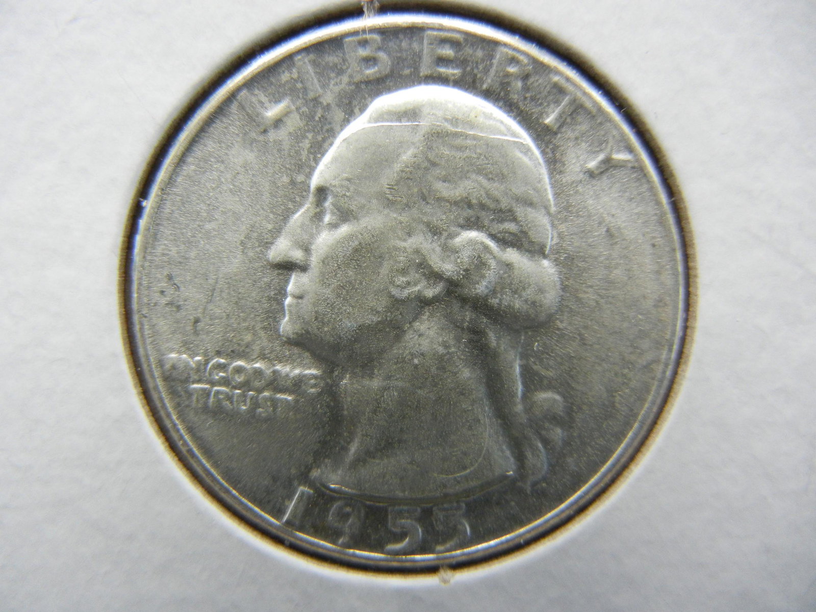 1955 Washington Quarter BU: 1955 Washington Quarter BU