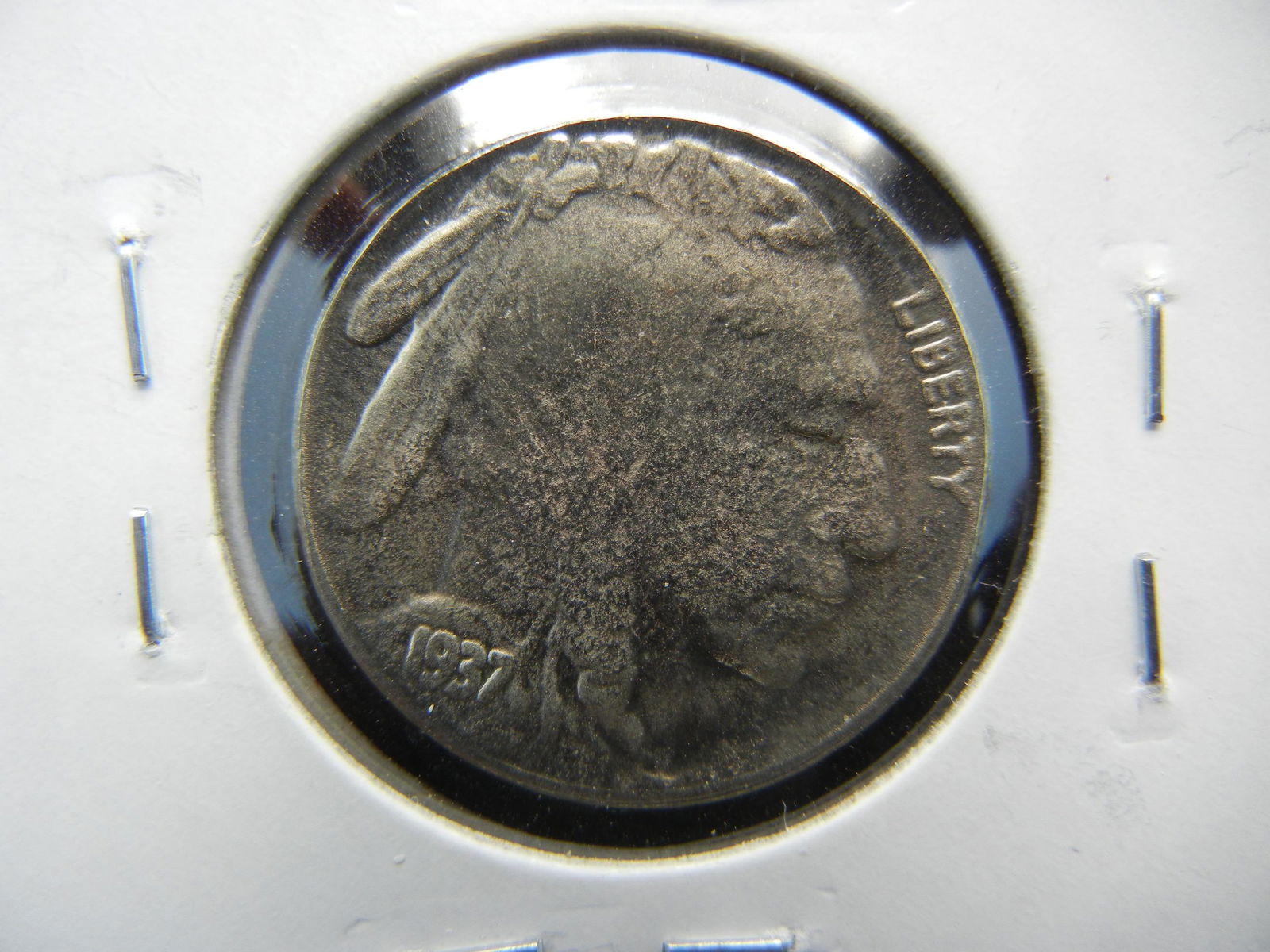 1937 D Buffalo Nickel 3 Legged High Grade (1 of 3)