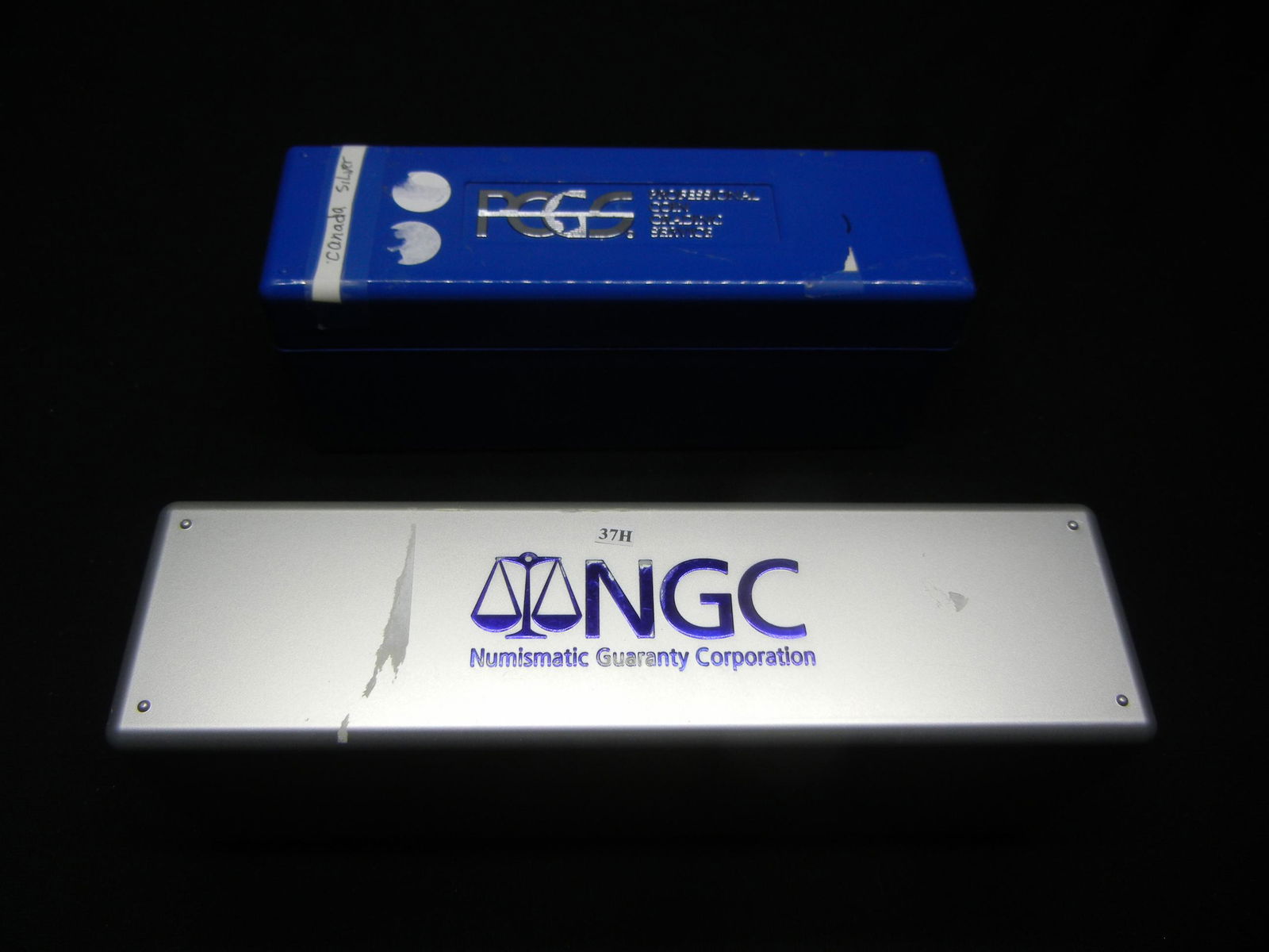 NGC & PCGS Plastic Graded Coin Boxes (1 of 2)