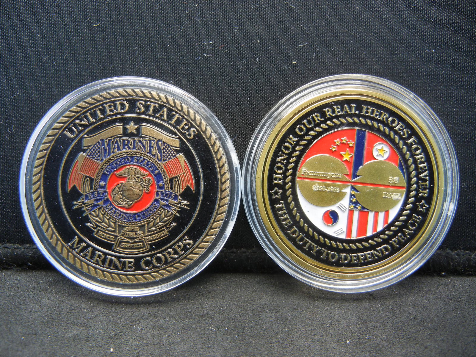 (US MARINE CORPS & KOREAN WAR VET), PROOF,: (US MARINE CORPS & KOREAN WAR VET), PROOF,