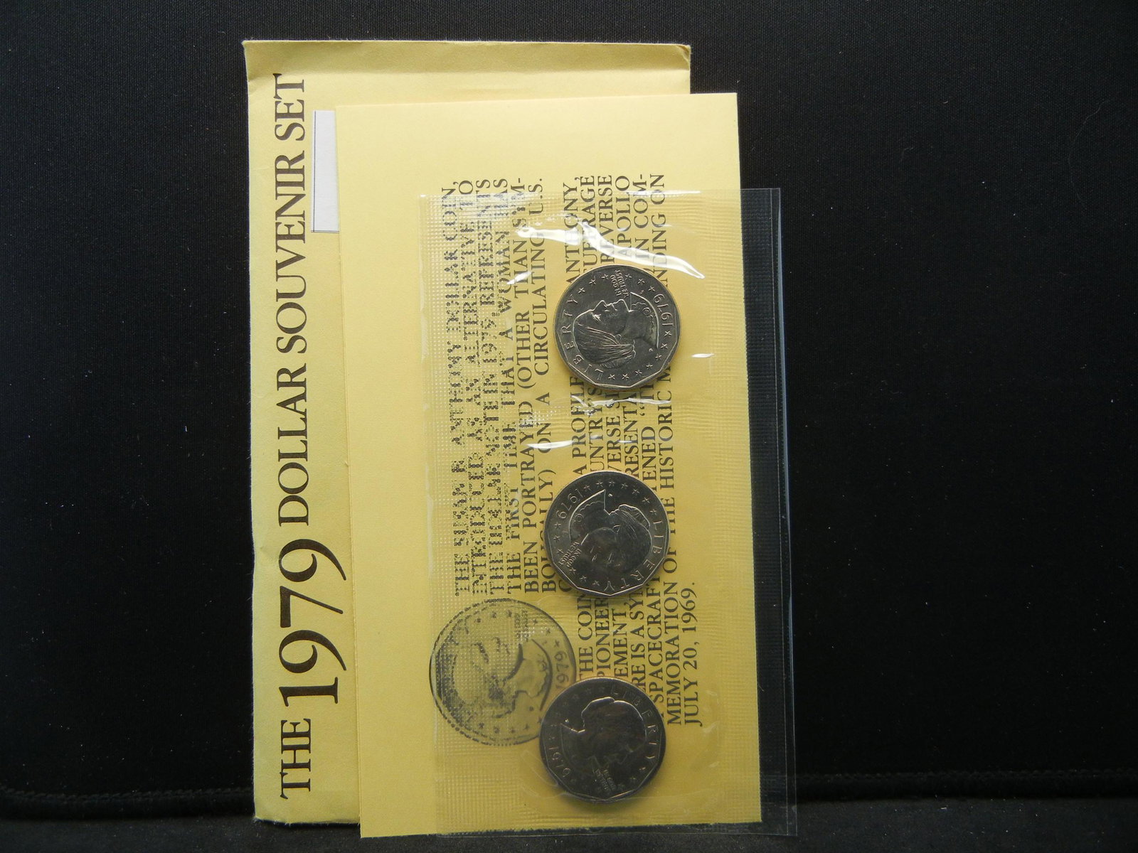 1979 United States Susan B. Anthony 3 Dollar Set w/ (1 of 3)