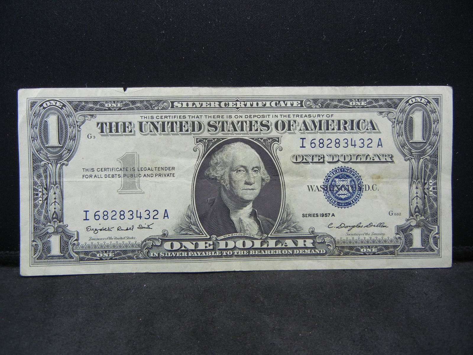 1957 $1.00 Silver Certificate (1 of 3)