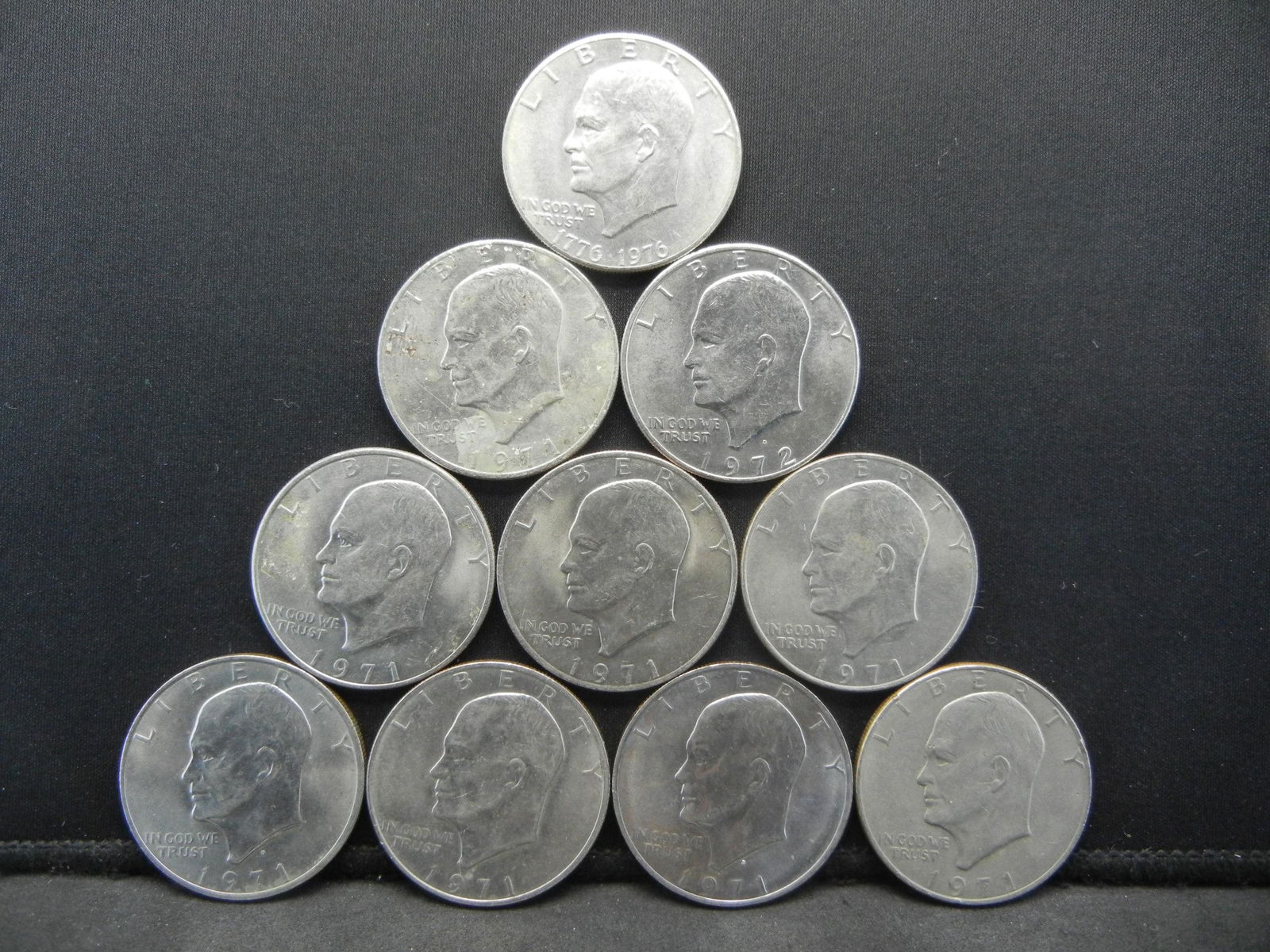 10 Count United States Circulated Eisenhower Ike Clad (1 of 2)