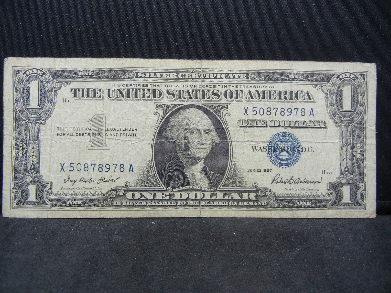 Series 1957 United States $1.00 Silver Certificate (1 of 3)