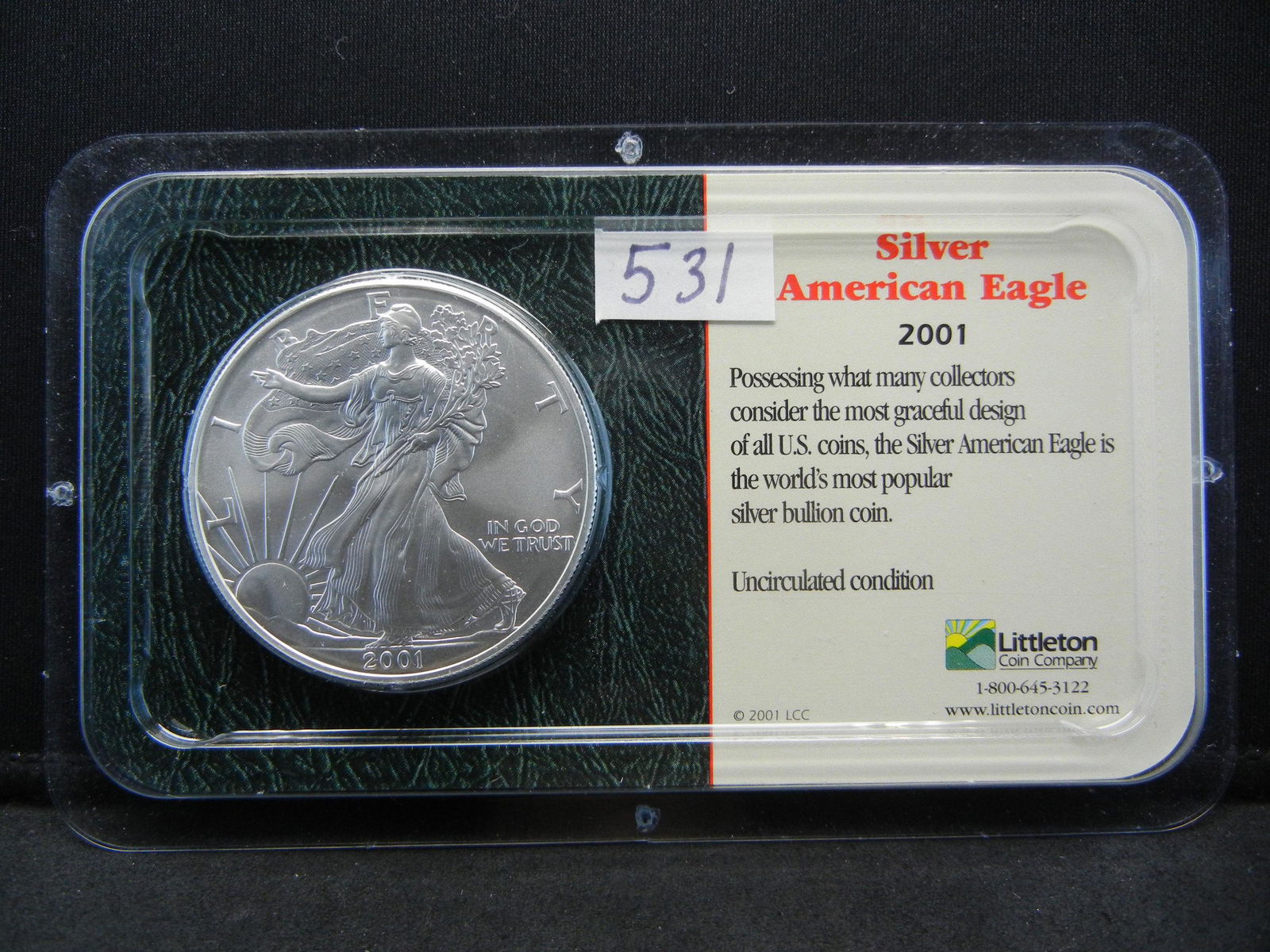 2001 American Silver Eagle Littleton (1 of 4)