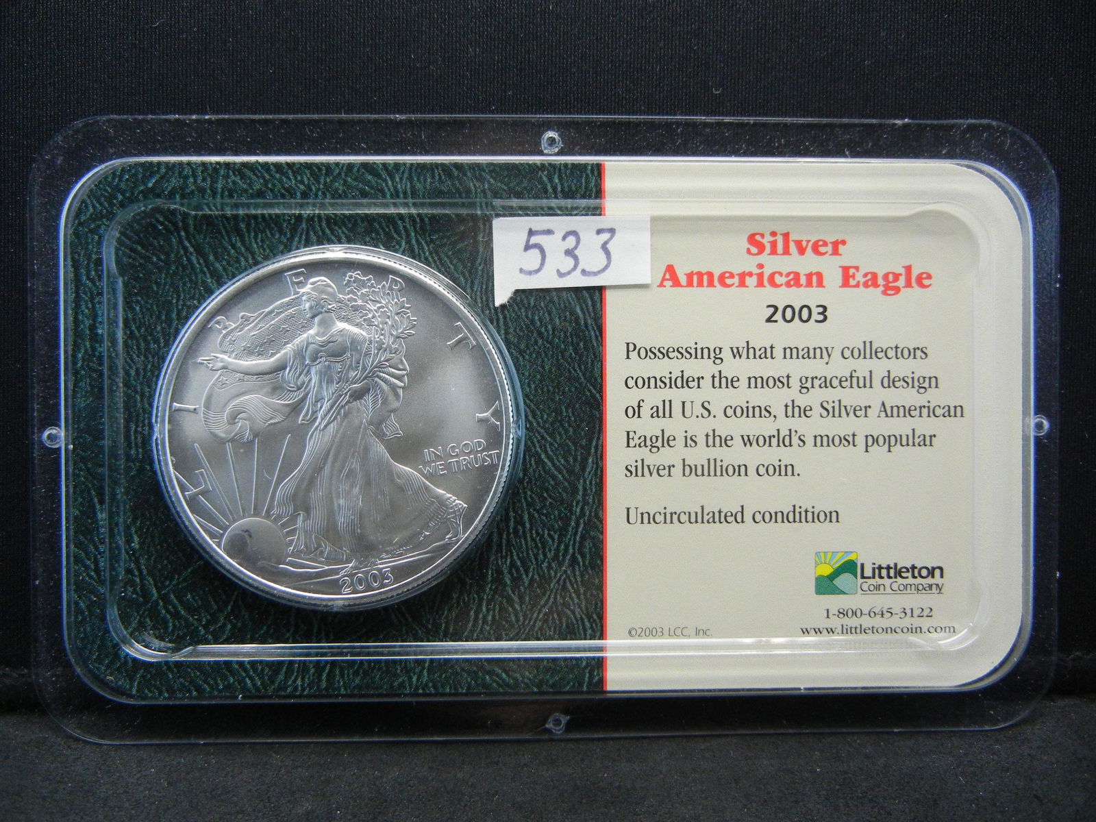 2003 American Silver Eagle Littleton (1 of 4)
