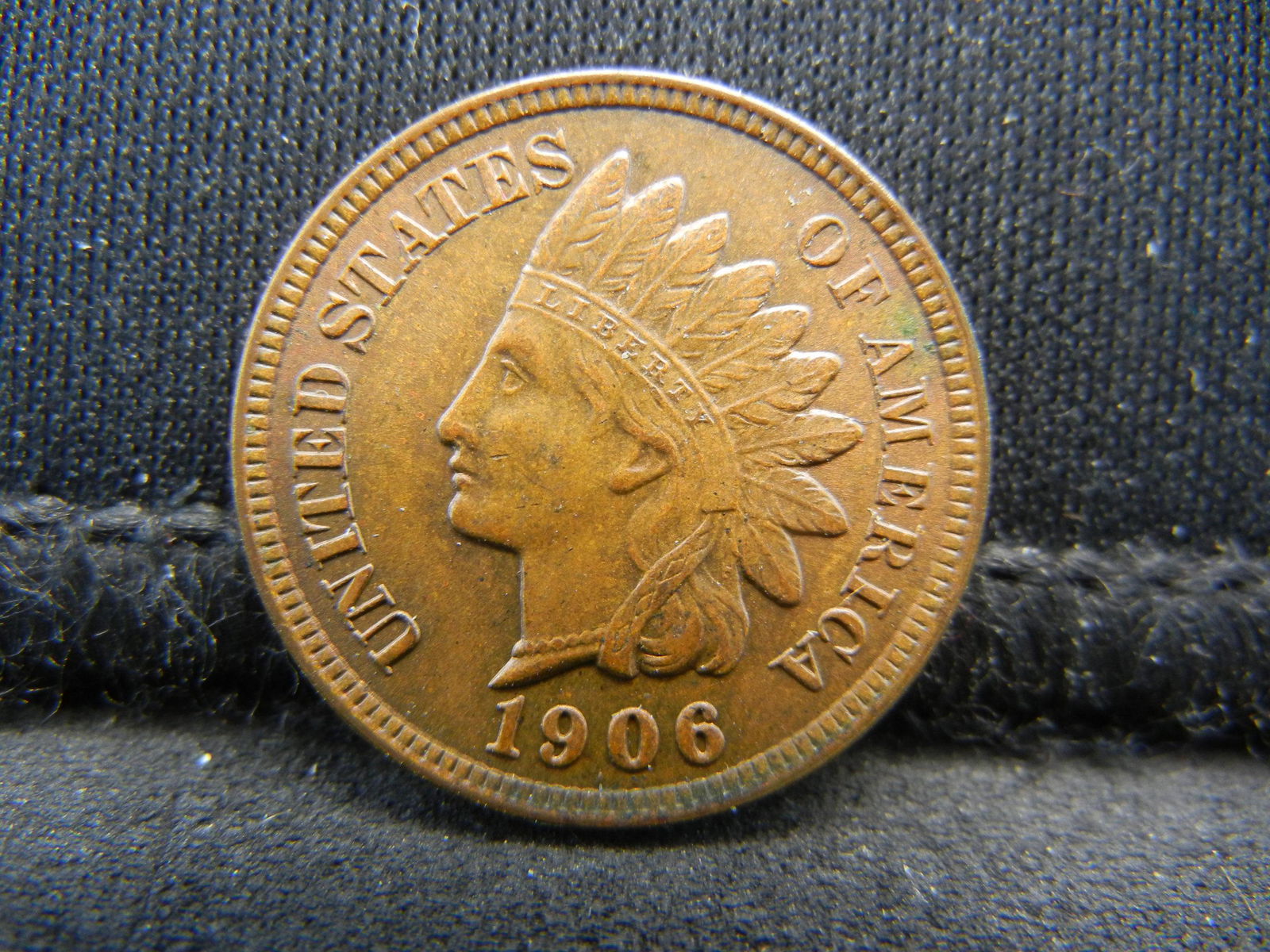1906 Indian Cent AU+++ Nice (1 of 2)