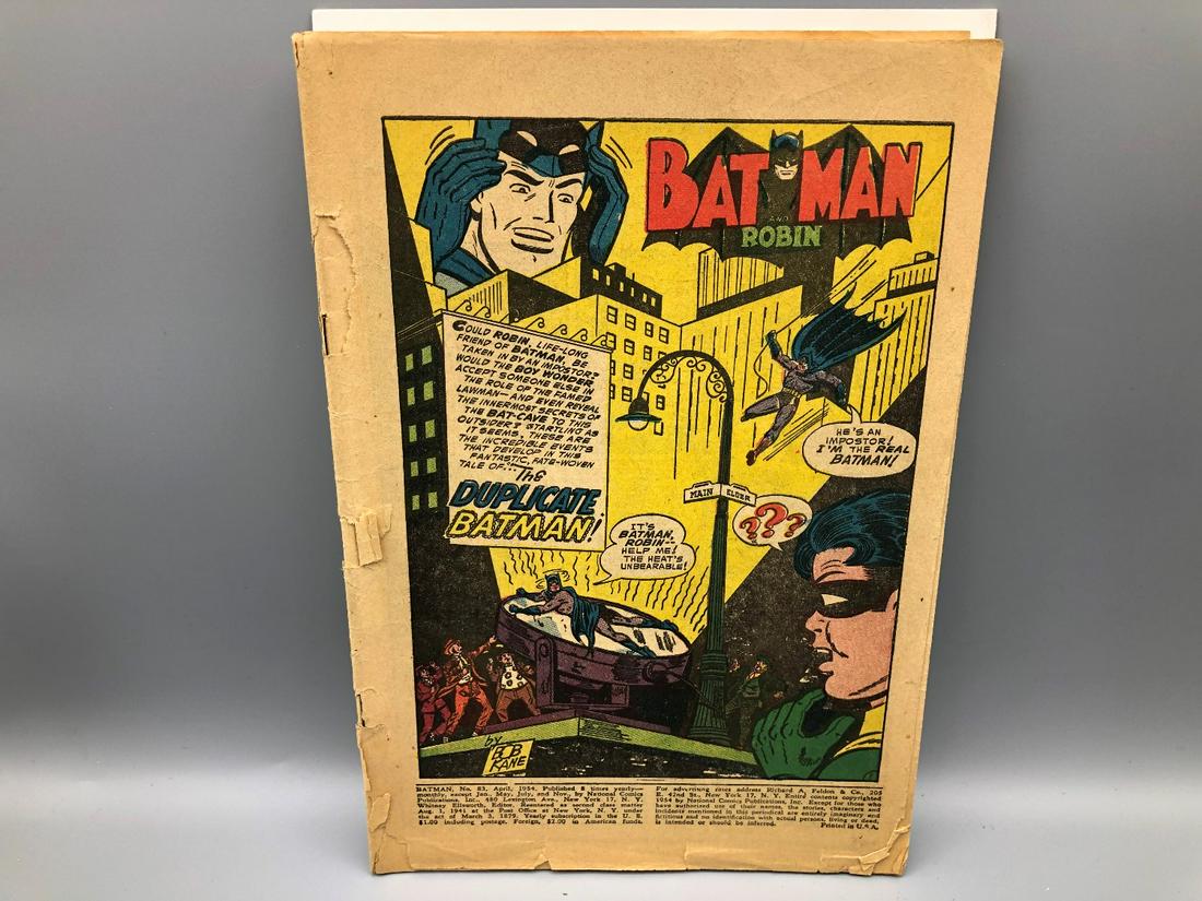  Man 雑誌まとめ Batman #83 (april 1954) Golden Age Coverless But