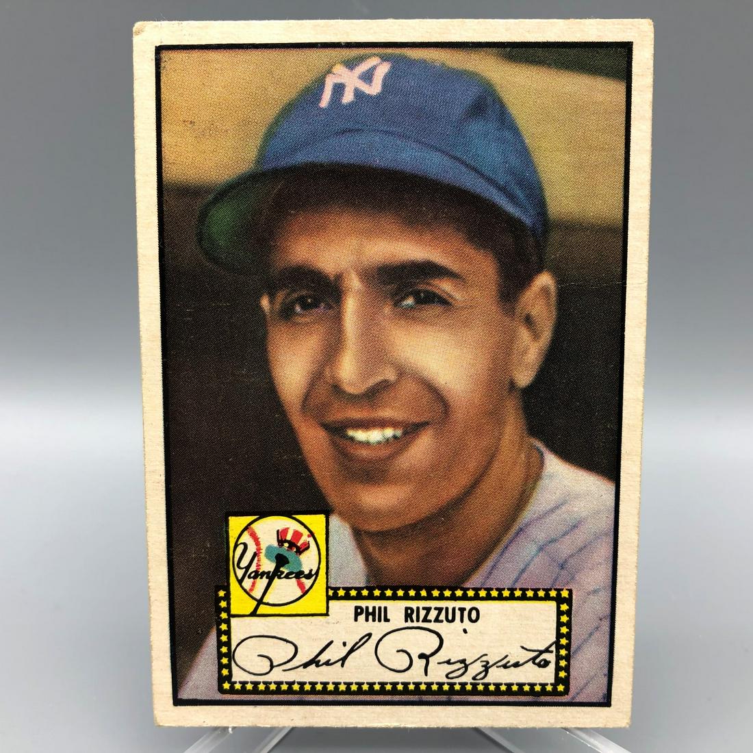 1952 Topps Phil Rizzuto #11 Black Back HOF (1 of 2)