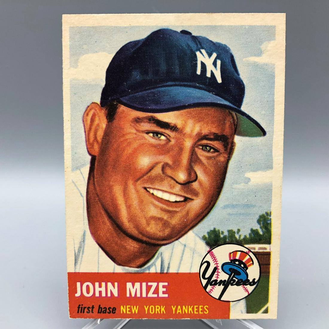 1953 Topps John Mize #77 HOF (1 of 3)