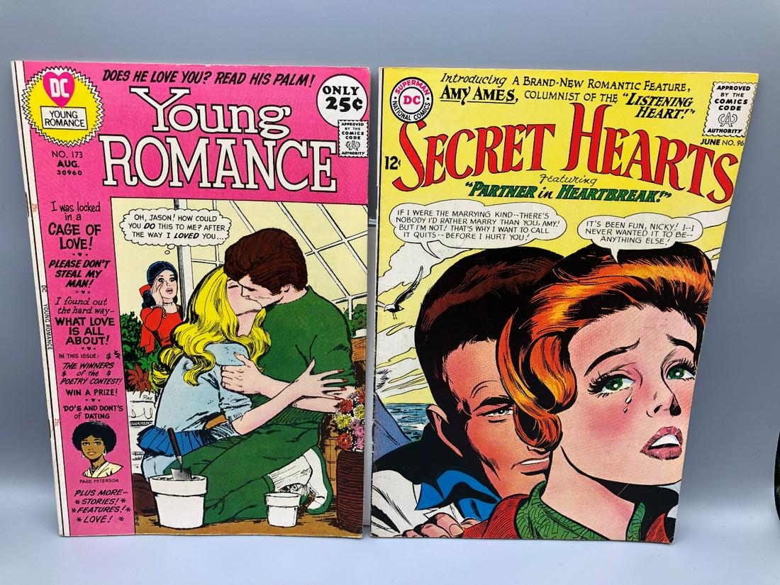 Young Romance #173 & Secret Hearts #96: Young Romance #173 & Secret Hearts #96
