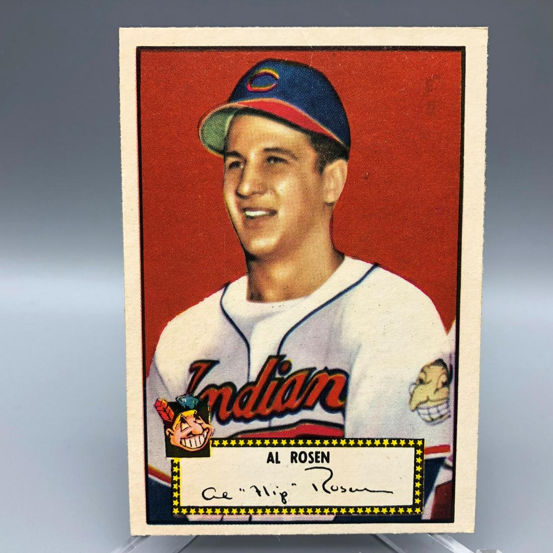 1952 Topps Al Rosen #18 Scarcer First Series (1 of 2)