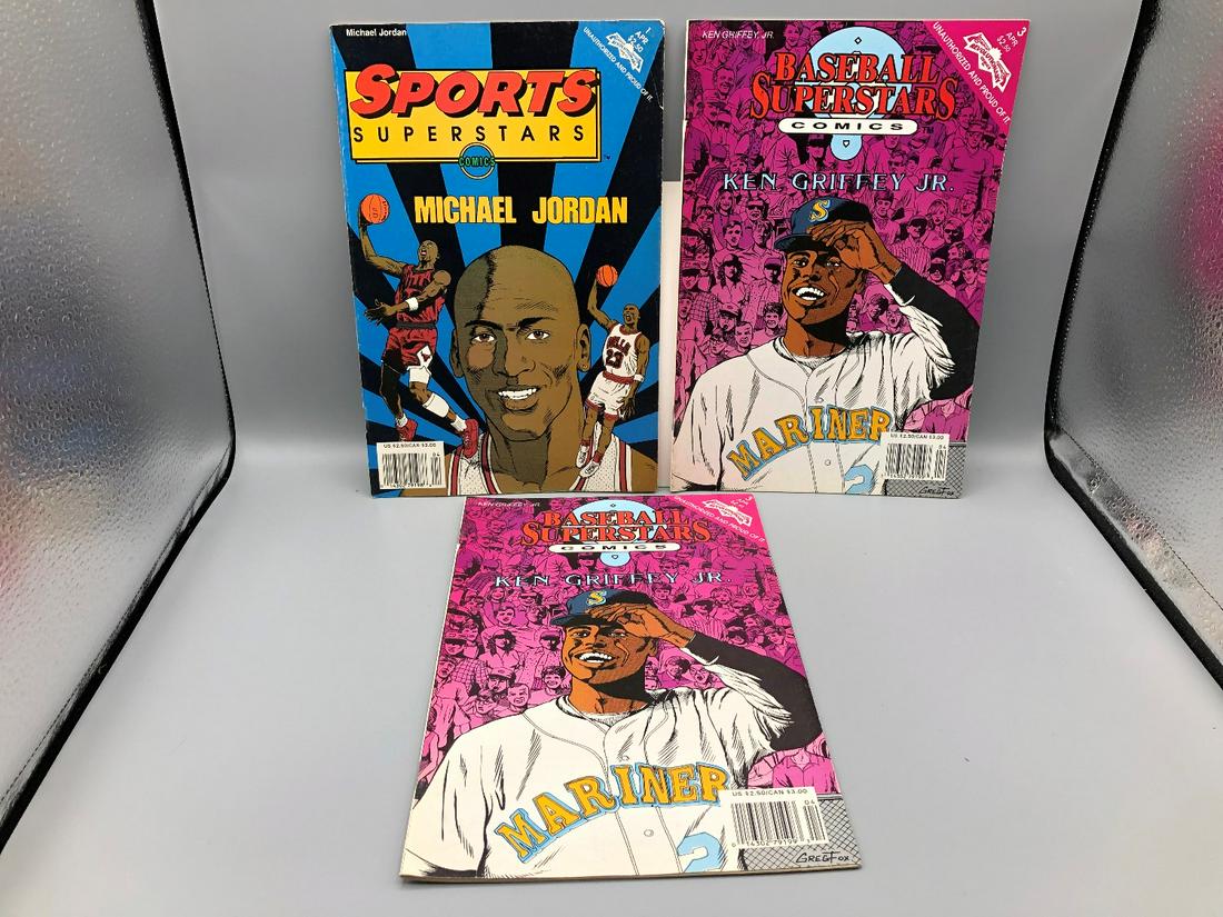 Sports/Baseball Superstars Comics - Michael Jordan & (1 of 2)