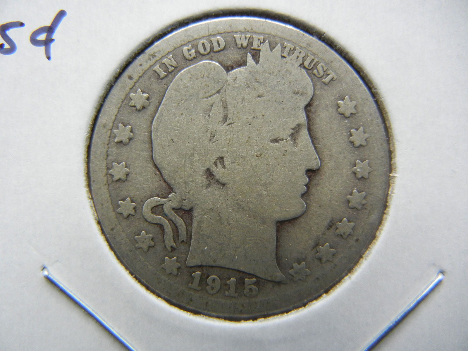 1915-S Barber 25c.  Semi-Key. (1 of 3)