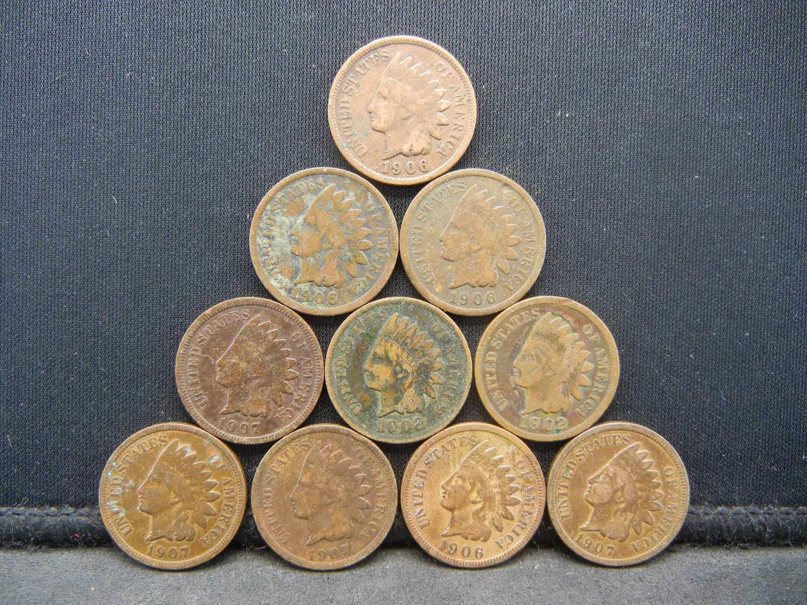 (10) Indian Head Cents (1 of 2)