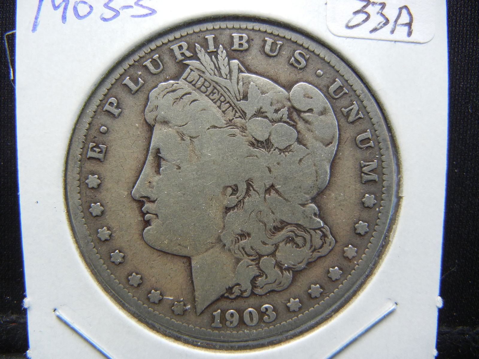 1903-S Morgan Dollar.  Original Fine.  Key Date. (1 of 3)