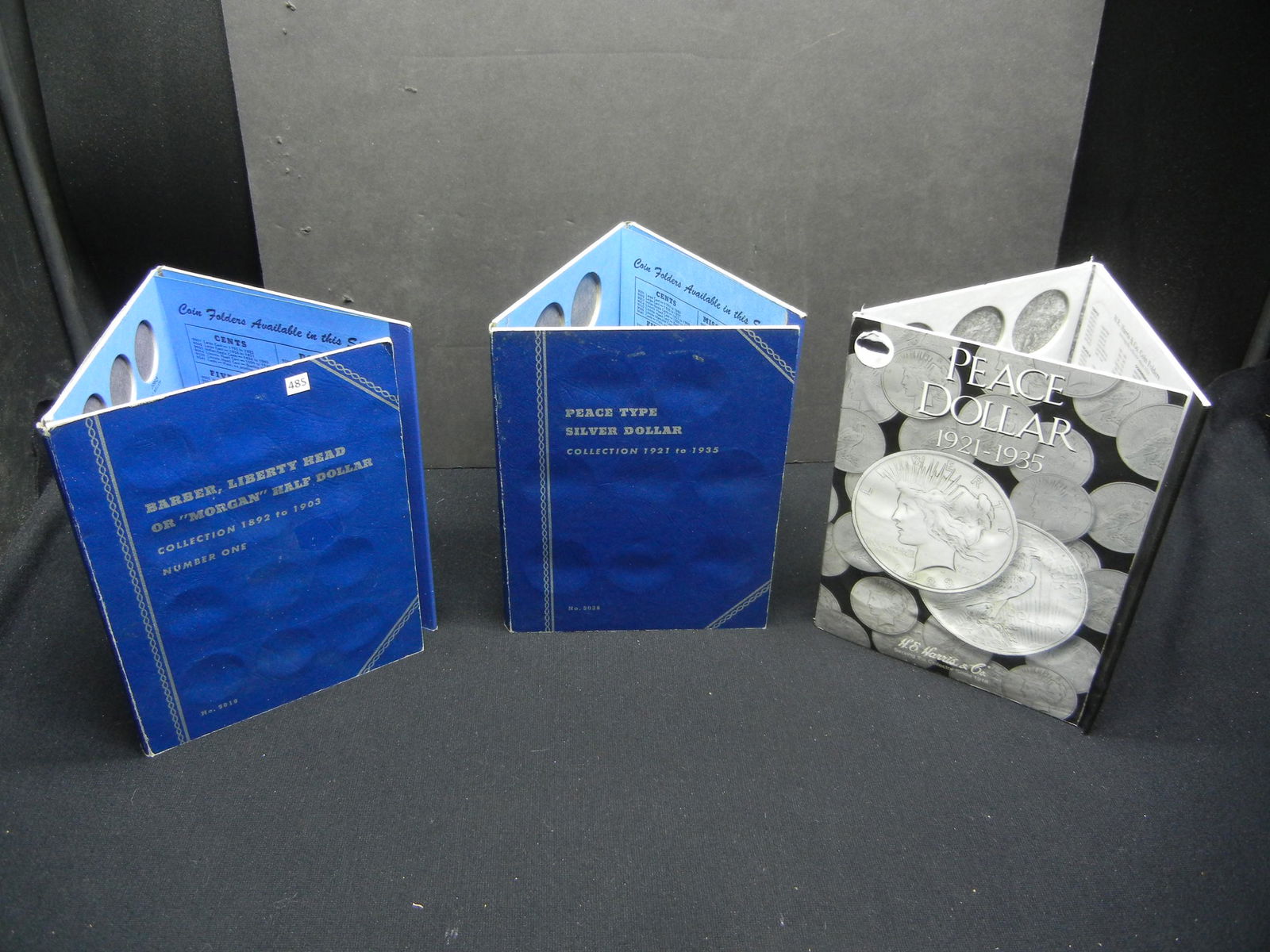 EMPTY NO COINS, Barber/Liberty Head Book,(2) Peace (1 of 13)