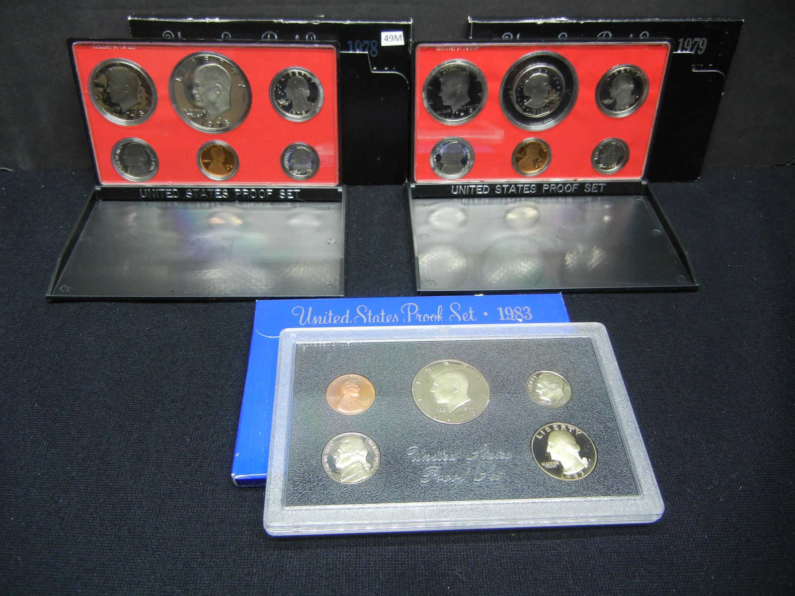 1978 1979 & 1983 United States Mint Proof Sets With (1 of 7)