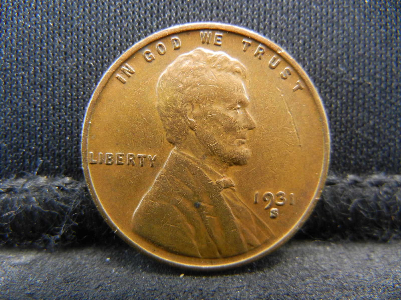 1931 S Lincoln Cent Higher Grade (1 of 2)