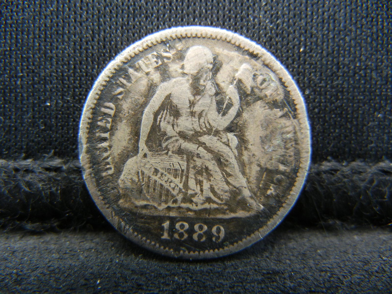 1889 Seated Dime (1 of 2)