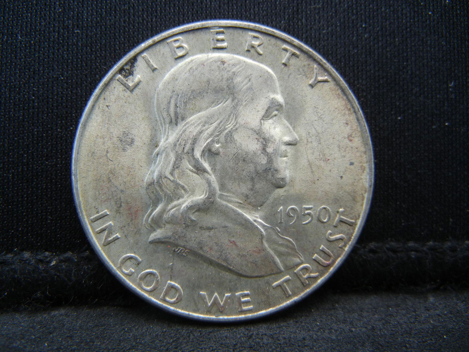 1950 D Franklin Half Dollar BU better Date (1 of 2)