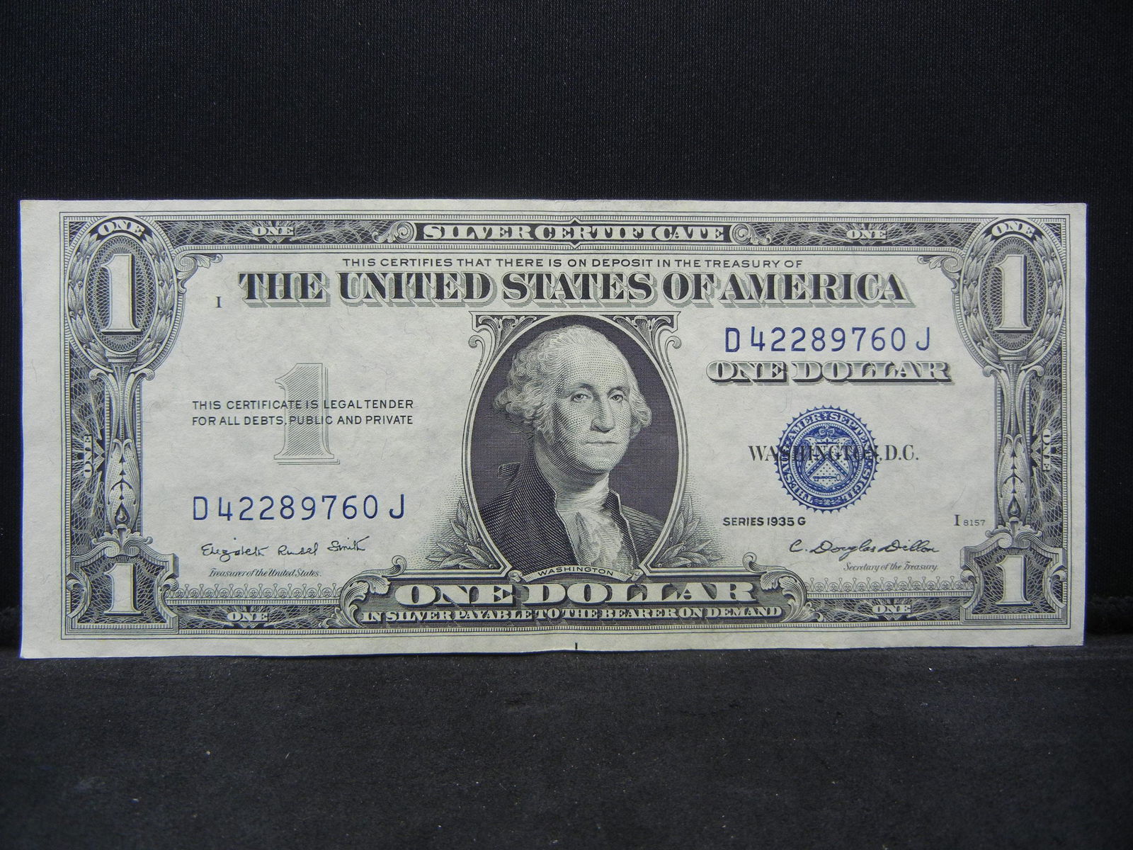 1935 $1.00 Silver Certificate (1 of 3)