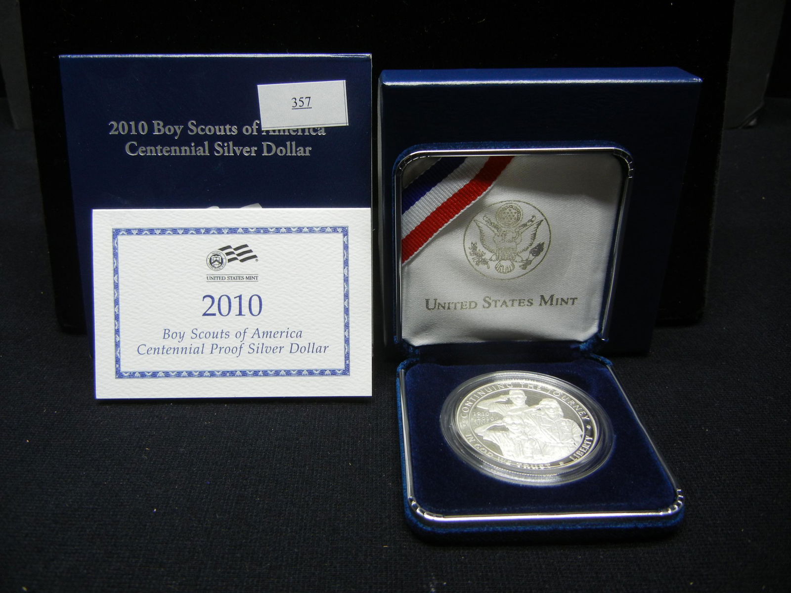 2010 United States Boy Scouts of America Proof Silver (1 of 4)