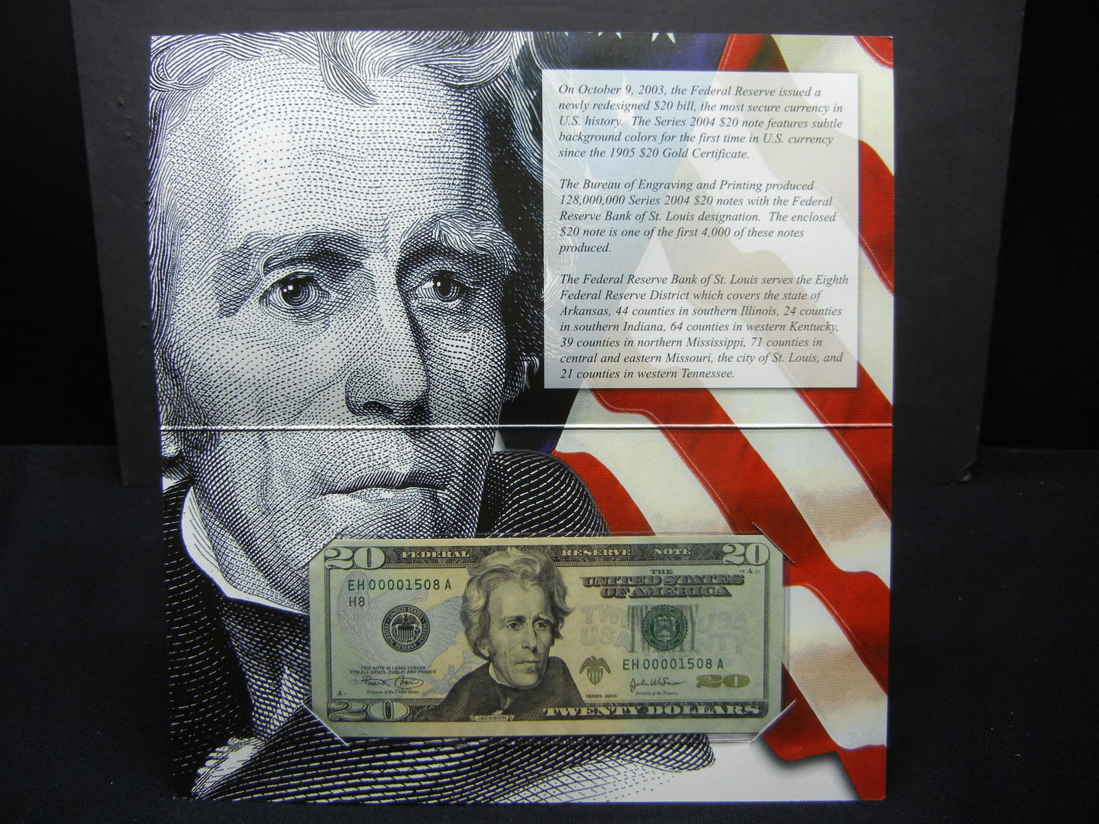 Series 2004 United States $20.00 Federal Reserve Note (1 of 4)